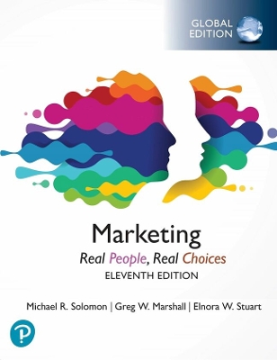 Book cover for Marketing: Real People, Real Choices, Global Edition