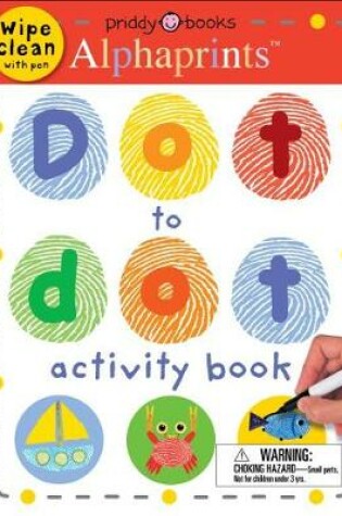 Cover of Alphaprints Dot to Dot Activity Book