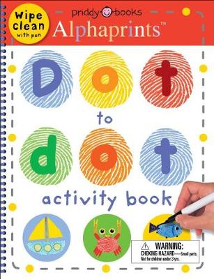 Book cover for Alphaprints Dot to Dot Activity Book