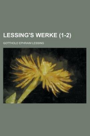 Cover of Lessing's Werke (1-2 )