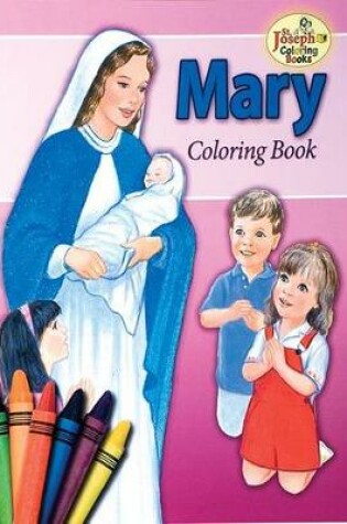 Cover of Coloring Book about Mary