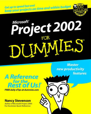 Book cover for Microsoft Project 2002 For Dummies