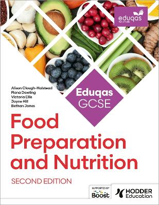 Book cover for Eduqas GCSE Food Preparation and Nutrition Second Edition