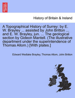 Book cover for A Topographical History of Surrey