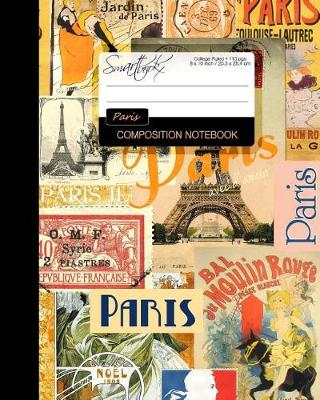 Book cover for Composition Notebook - Paris