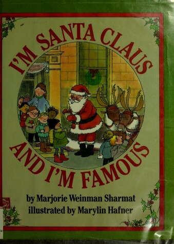 Book cover for I'm Santa Claus and I'm Famous