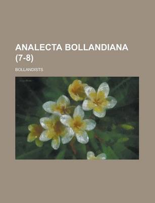 Book cover for Analecta Bollandiana (7-8 )