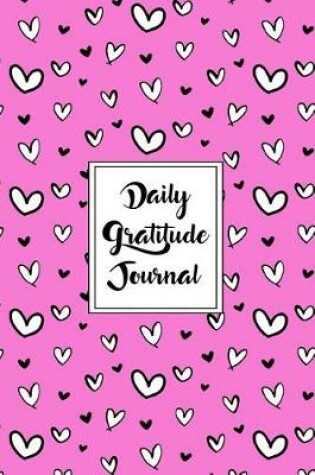 Cover of Gratitude Journal Scribbly Hearts Pattern 6