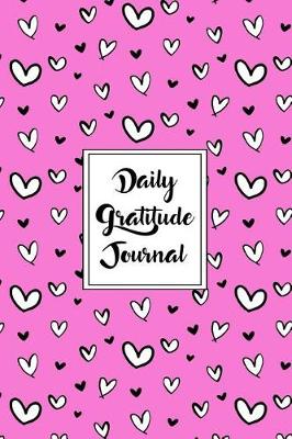 Cover of Gratitude Journal Scribbly Hearts Pattern 6