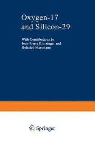 Cover of Oxygen-17 and Silicon-29