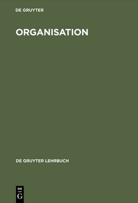 Cover of Organisation