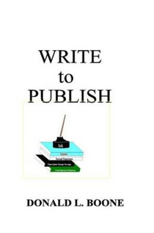 Cover of Write to Publish