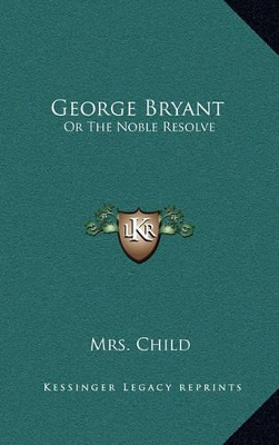 Book cover for George Bryant