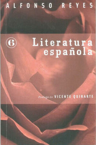 Cover of Literatura Espanola