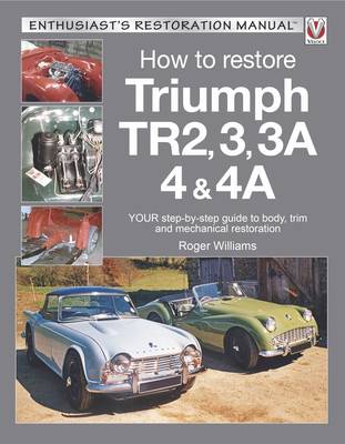 Book cover for How to Restore Triumph Tr2, 3, 3a, 4 & 4a