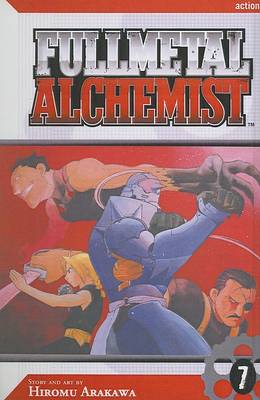 Book cover for Fullmetal Alchemist, Volume 7
