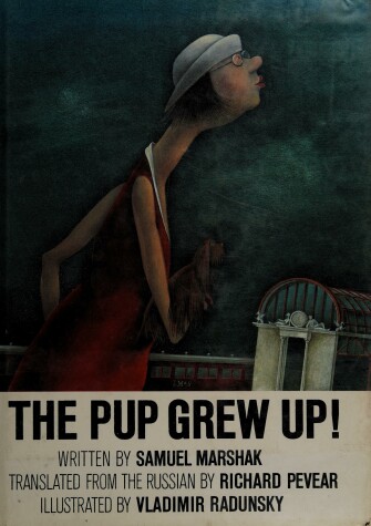 Book cover for The Pup Grew Up!