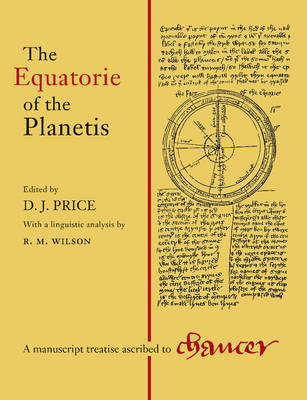 Book cover for Equatorie of Planetis