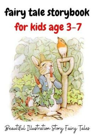 Cover of fairy tale storybook for kids age 3-7