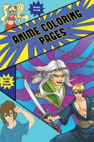 Cover of Anime Coloring Pages