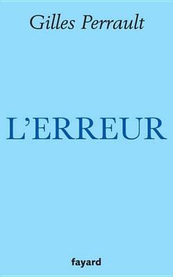 Book cover for L'Erreur