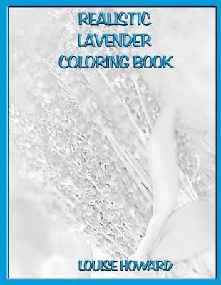 Cover of Realistic Lavender Coloring Book