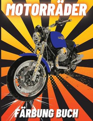 Book cover for Motorräder Färbung Buch