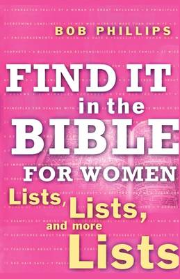 Book cover for Find It in the Bible for Women