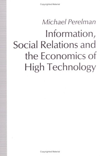 Book cover for Information Soc Relations & Eco