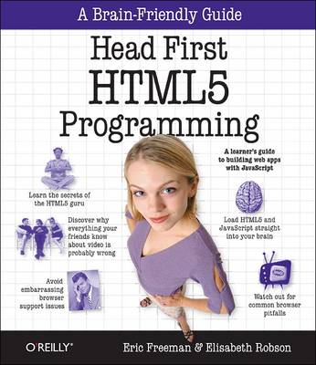 Book cover for Head First HTML5