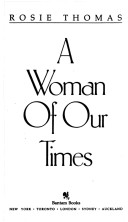 Book cover for A Woman of Our Times