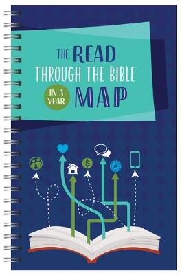 Book cover for The Read Through the Bible in a Year Map (General)