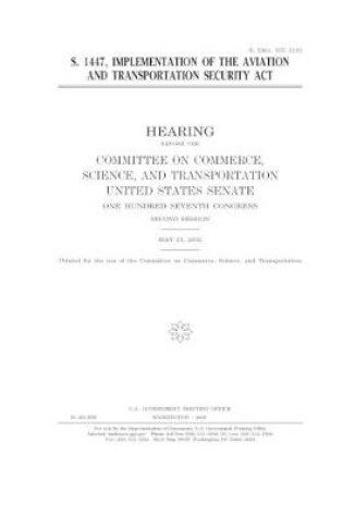 Cover of S. 1447