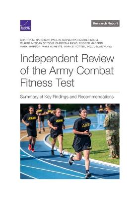 Book cover for Independent Review of the Army Combat Fitness Test