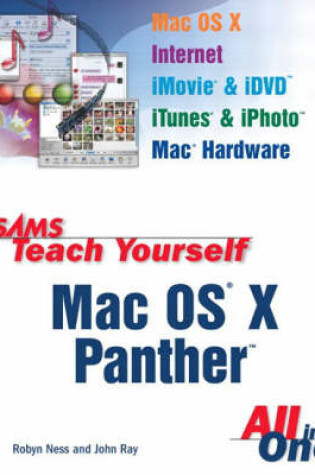 Cover of Sams Teach Yourself Mac OS X Panther All In One