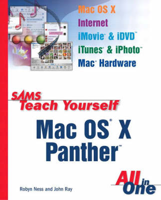 Book cover for Sams Teach Yourself Mac OS X Panther All In One