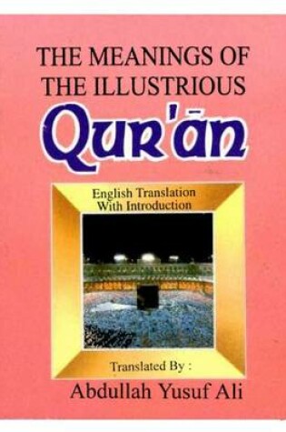 Cover of The Meanings of the Illustrious Qur'an