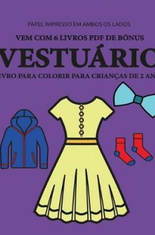 Cover of Livro para colorir para crianças de 2 anos (Vestuário)