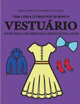 Book cover for Livro para colorir para crianças de 2 anos (Vestuário)