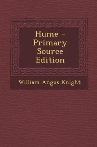 Cover of Hume