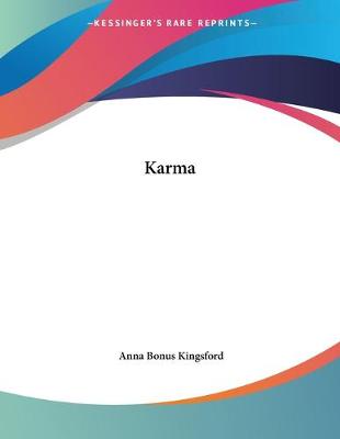 Book cover for Karma