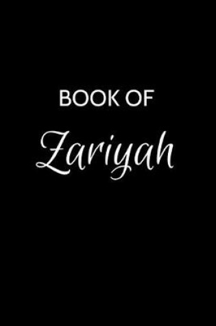 Cover of Book of Zariyah