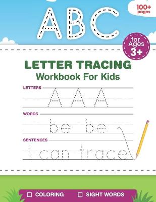 Book cover for LETTER TRACING Workbook for Kids