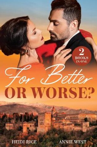 Cover of For Better Or Worse?