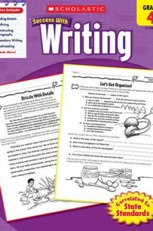 Cover of Scholastic Success with Writing: Grade 4 Workbook