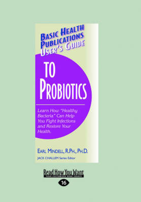 Book cover for User's Guide to Probiotics