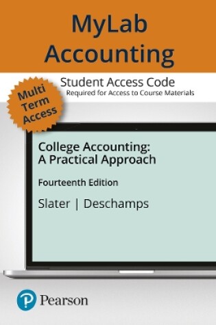 Cover of MyLab Accounting with Pearson eText -- Access Card -- for College Accounting