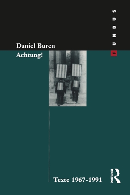 Book cover for Achtung! Texte 1969-1994