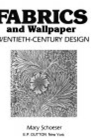 Cover of Fabric and Wallpaper