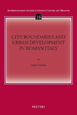 Book cover for City Boundaries and Urban Development in Roman Italy